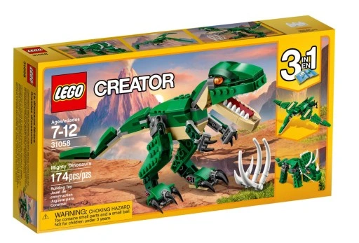 LEGO Creator 3 w 1 - Potężne dinozaury (31058)