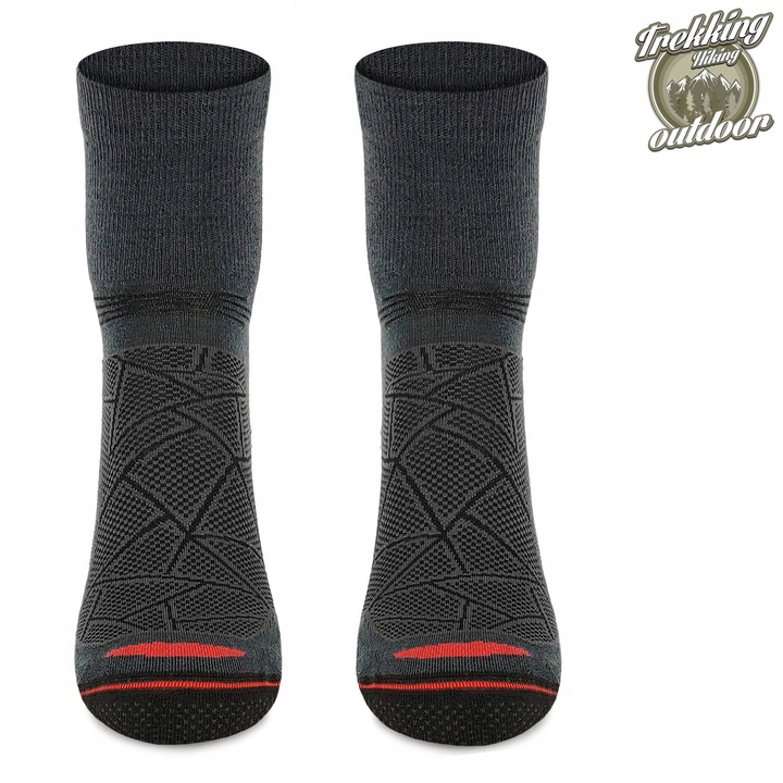 Funkcyjne polskie skarpety trekkingowe COMODO 70% wełny merynosowej na lato