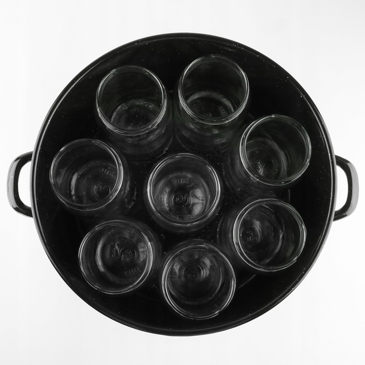 Powidlak emaliowany 15L garnek do pasteryzacji słoików wekowania 32cm