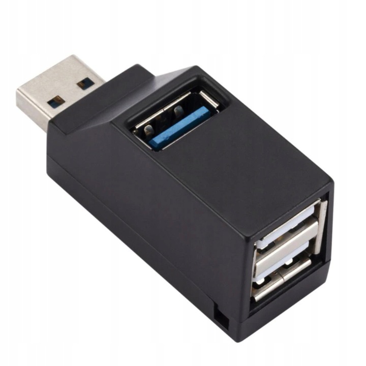 HUB USB ROZDZIELACZ 3 PORTÓW ROZGAŁĘŹNIK USB 3.0