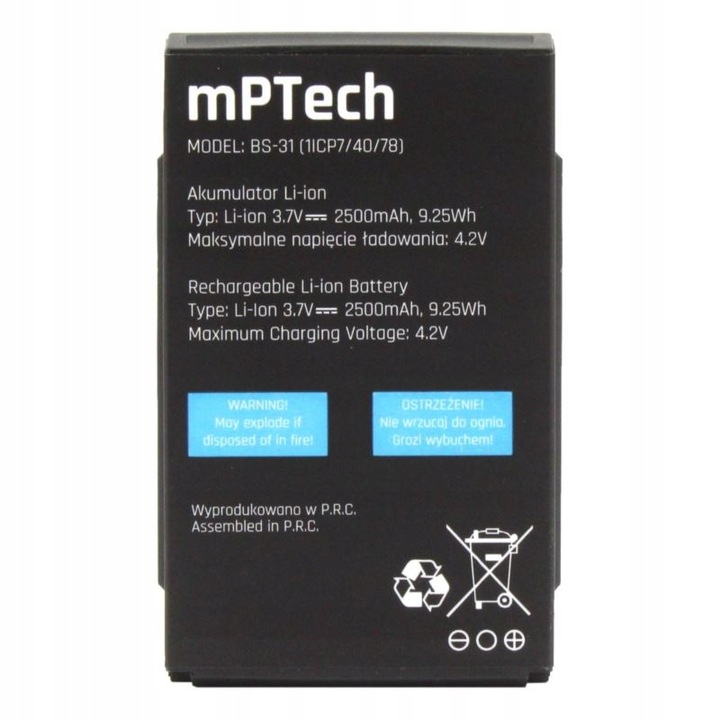 Bateria do myPhone Hammer 5 Smart BS-31 oryginał