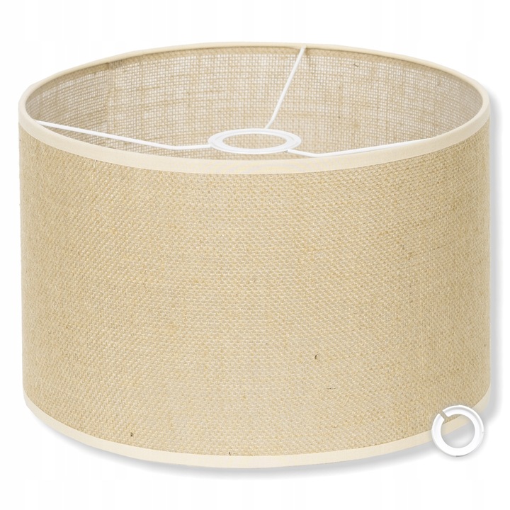 Klosz WALEC do lampy wiszącej stojącej JUTA 35 cm