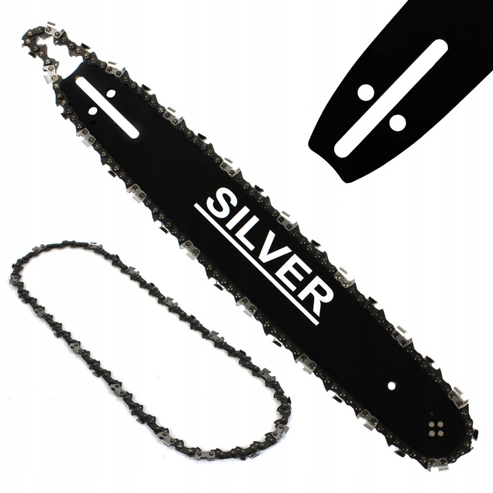 PROWADNICA DO PIŁY PILARKI 38CM + 2 ŁAŃCUCHY 15" / 64 / .325" / 1.5 mm