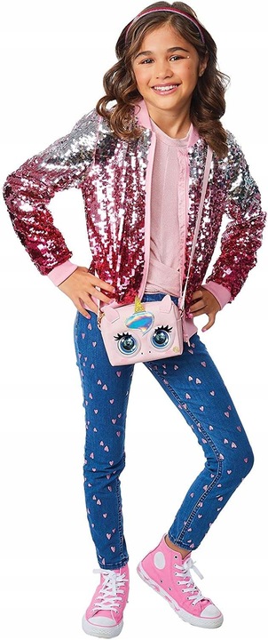 PURSE PETS GLAMICORN TOREBKA INTERAKTYWNA Z OCZAMI