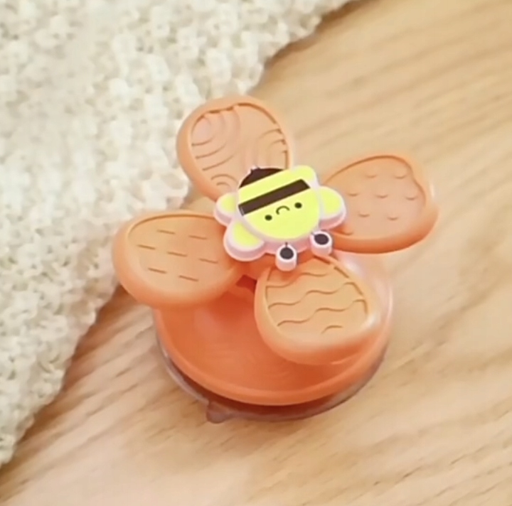 INTERAKTYWNY SENSORYCZNY ŚLIMAK 4w1 SPINER Z PRZYSSAWKĄ DLA NIEMOWLĄT