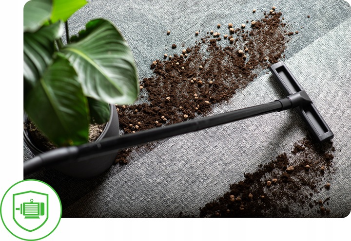 Odkurzacz przemysłowy bezworkowy do pyłu gruzu na sucho mokro