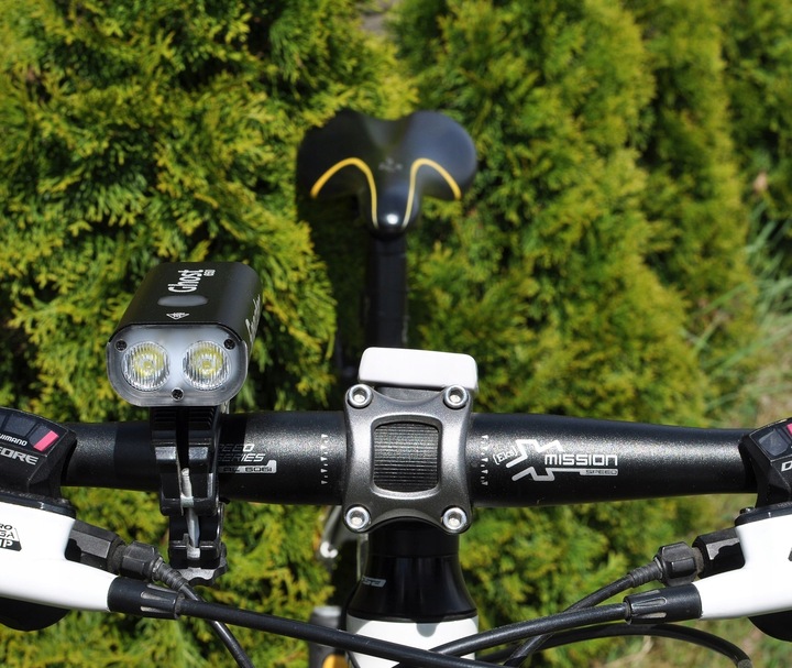 Oświetlenie rowerowe zestaw lampek rowerowych Specter Ghost 650 + tył USB C