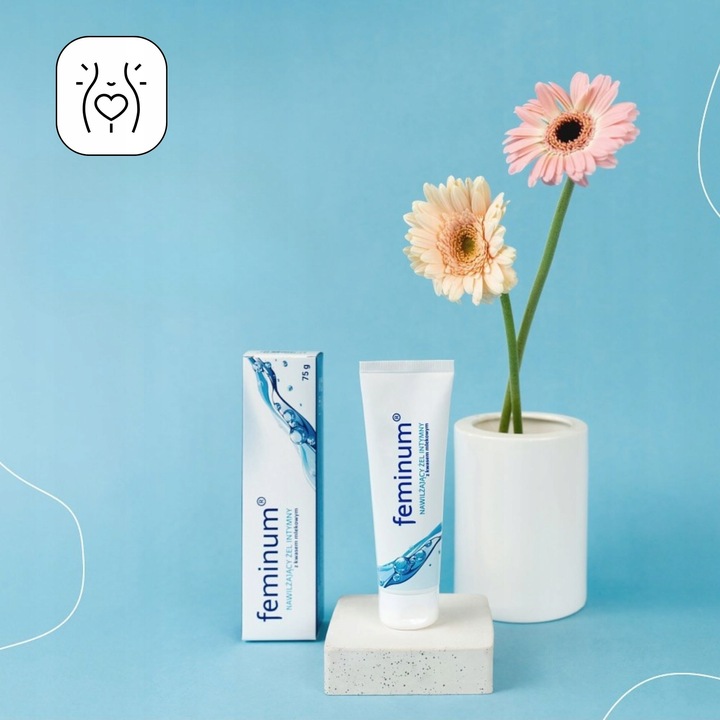 Feminum nawilżający żel intymny z kwasem mlekowym dla kobiet 75 g