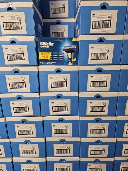 TURBO MACH3 12 SZTUK - TAK GOLI ORYGINALNY NOŻYK GILLETTE !