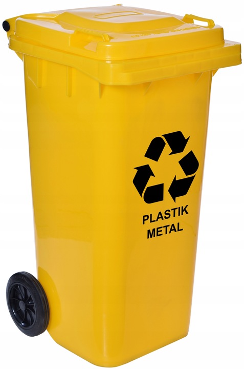 KOSZE POJEMNIKI NA ŚMIECI ŚMIETNIKI DO SEGREGACJI ZESTAW KOMPLET KOSZ 120L