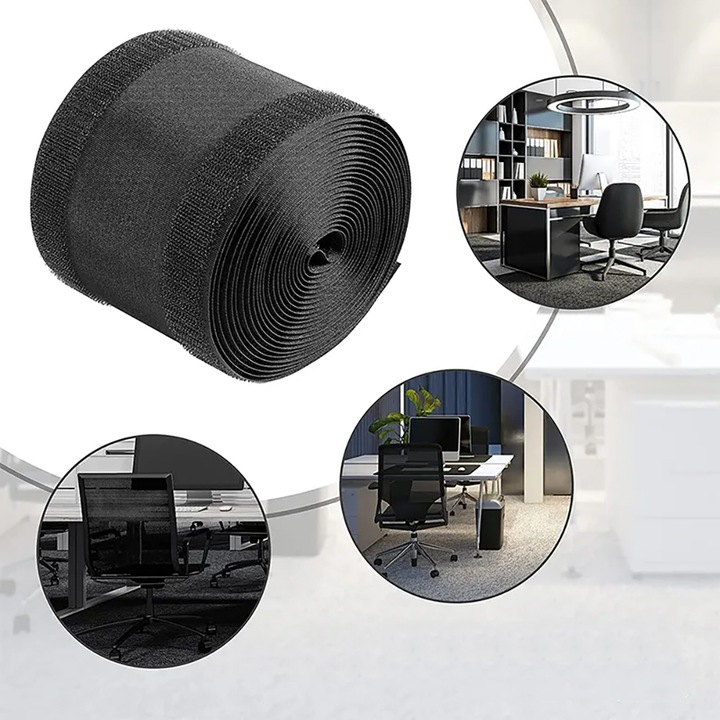 TAŚMA RZEP MASKOWNICA KABLI DYWANU WYKŁADZINY 5m