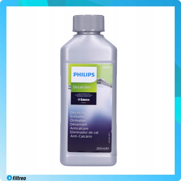 4x Filtr wody do ekspresu PHILIPS LatteGo Odkamieniacz CA6700 Tabletki