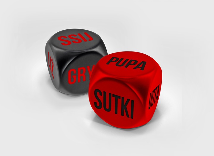 GADŻET KOŚCI MIŁOŚCI DO GRY WSTĘPNEJ DLA PAR ZABAWA W LIZANIE PUPA