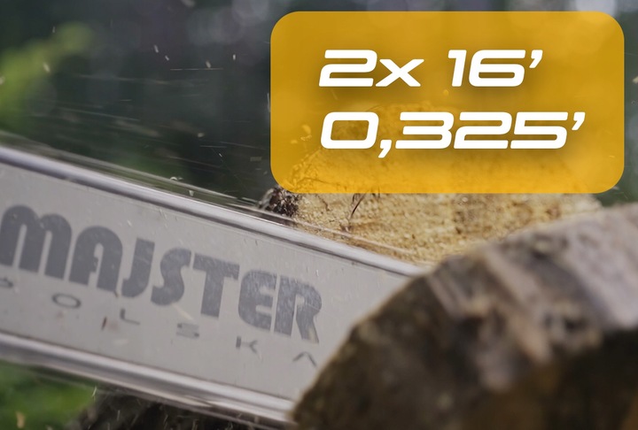 PIŁA SPALINOWA PILARKA ŁAŃCUCHOWA 5,7km 58cm3 2x łańc/prowad/Olej