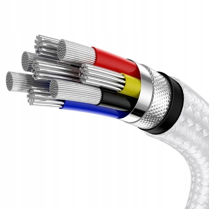 Kabel USB-C / USB-C, Baseus Cafule, 5A, 100W, 1m