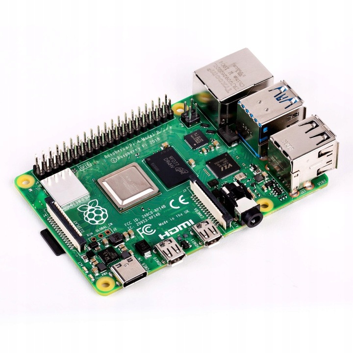 Raspberry Pi 4 model B WiFi DualBand Bluetooth 2GB RAM 1,8GHz