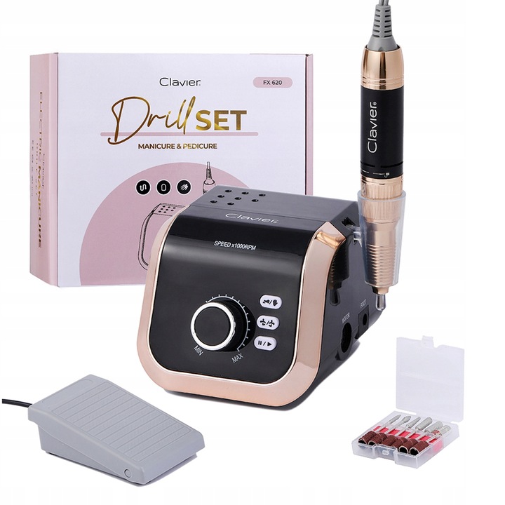 Frezarka Do Paznokci Manicure Pedicure Mocna 65W FX 620 - Black