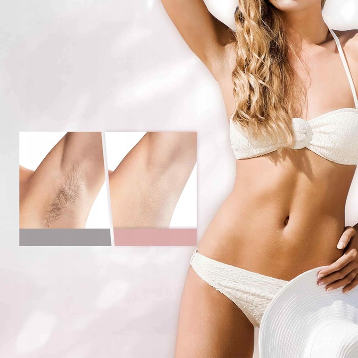 DEPILATOR DO CIAŁA NÓG TWARZY TRYMER DO NOSA BRWI BIKINI GOLARKA DAMSKA