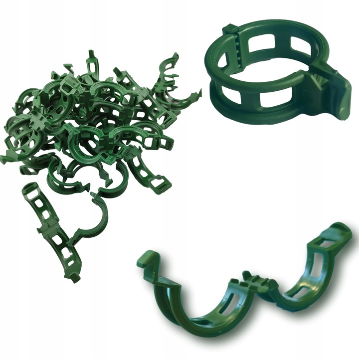 Klipsy do POMIDORÓW Zapinki FASOLI Spinki Pędów Łodyg Uchwyt MOCNE 1000 szt