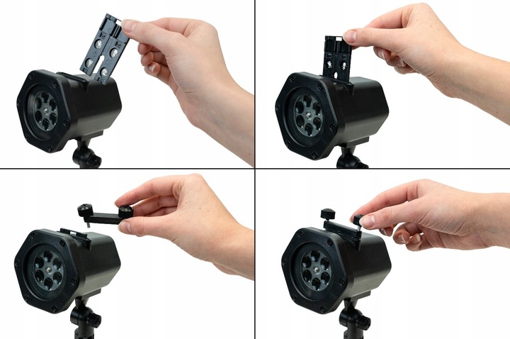 Projektor laserowy Allbag 4,2 W IP65