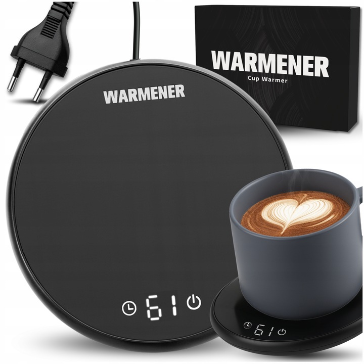 Podgrzewacz do Kubka Kawy Herbaty Podstawka pod Kubek do Biura na