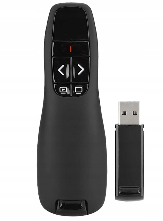 WSKAŹNIK PREZENTER LASEROWY PILOT BEZPRZEWODOWY DO PREZENTACJI LASER USB