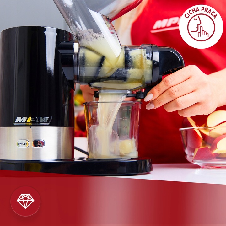 Wyciskarka wolnoobrotowa do cytrusów owoców soków Slow Juicer MPM