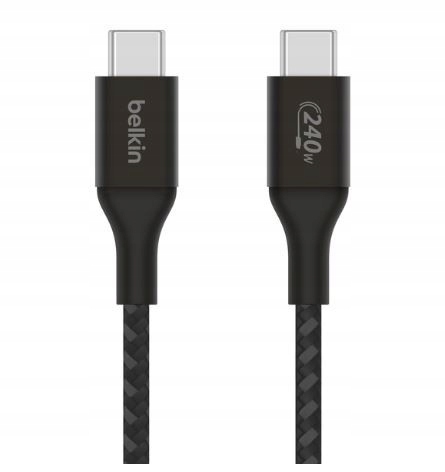Belkin - Kabel Boost - USB-C do USB-C PD 3.1 240W, zgodny z iPhone 15, 1 m