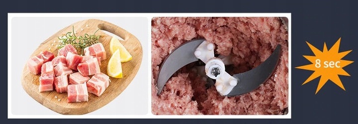 ELEKTRYCZNY MŁYNEK DO MIKSER MIĘSA STAL NIERDZEWNA