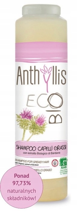 Szampon do mycia włosów tłustych, przetłuszających