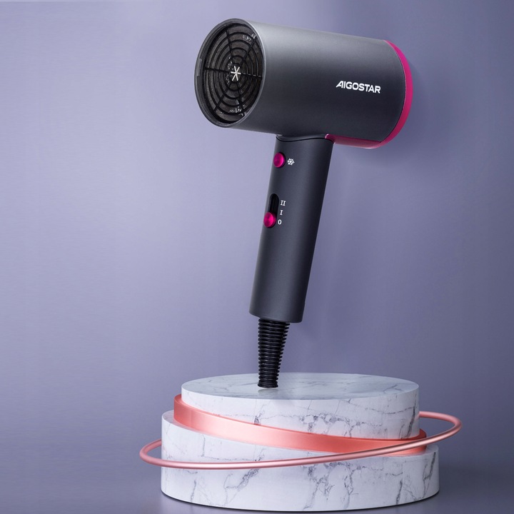 Suszarka do włosów 2200W Z JONIZACJĄ Zimny nawiew + Koncentrator