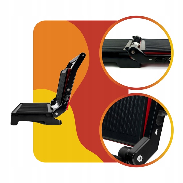 OPIEKACZ DO KANAPEK PANINI TOSTER ROZKŁADANY GRILL 2w1 NON-STICK Duży