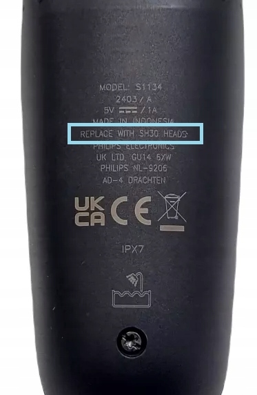 Ostrza głowice noże do golarki Philips SH30 Series S1000 S2000 S3000