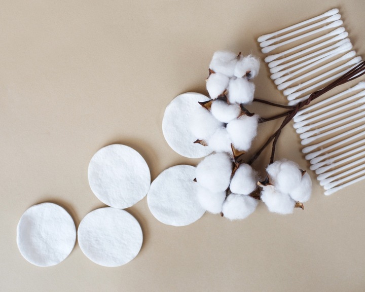 Waciki kosmetyczne bawełniane manicure pedicure 0,5 kg 1000szt