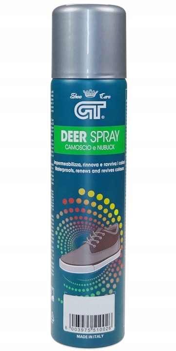 FARBA DO ZAMSZU NUBUKU RENOWATOR BARWNIK DO SKÓRY CZARNY 250 ml