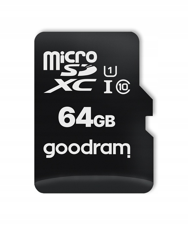 GOODRAM 64GB microSDXC class 10 UHS I + adapter