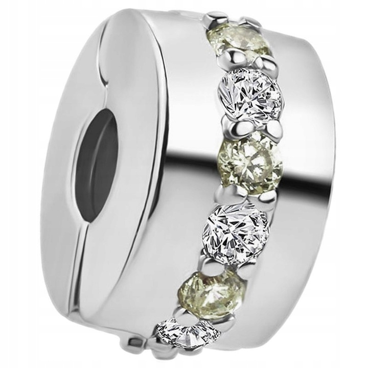 Charms Klips Charms Separator Srebrny Charms Trusky