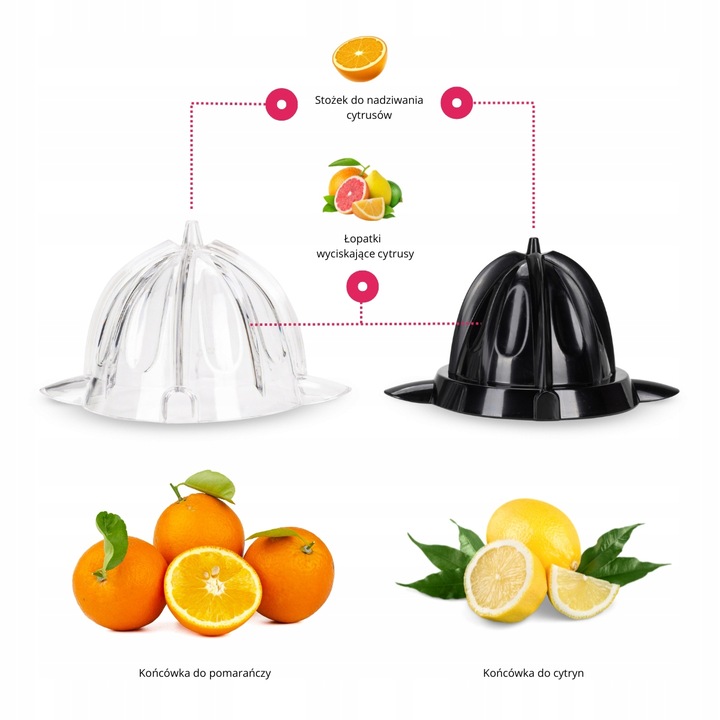 ELEKTRYCZNA WYCISKARKA DO CYTRUSÓW SOKÓW OWOCÓW MOCNA KAMILLE