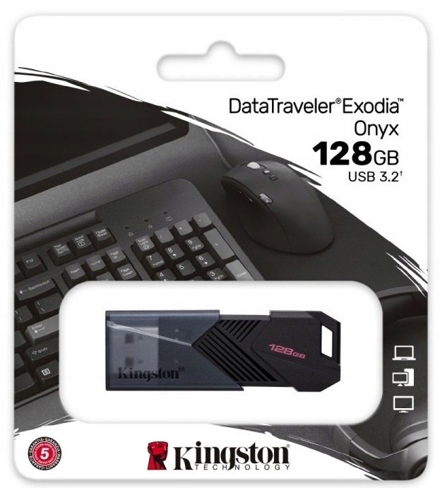Kingston Pendrive Data Traveler Onyx 128 GB USB 3.2