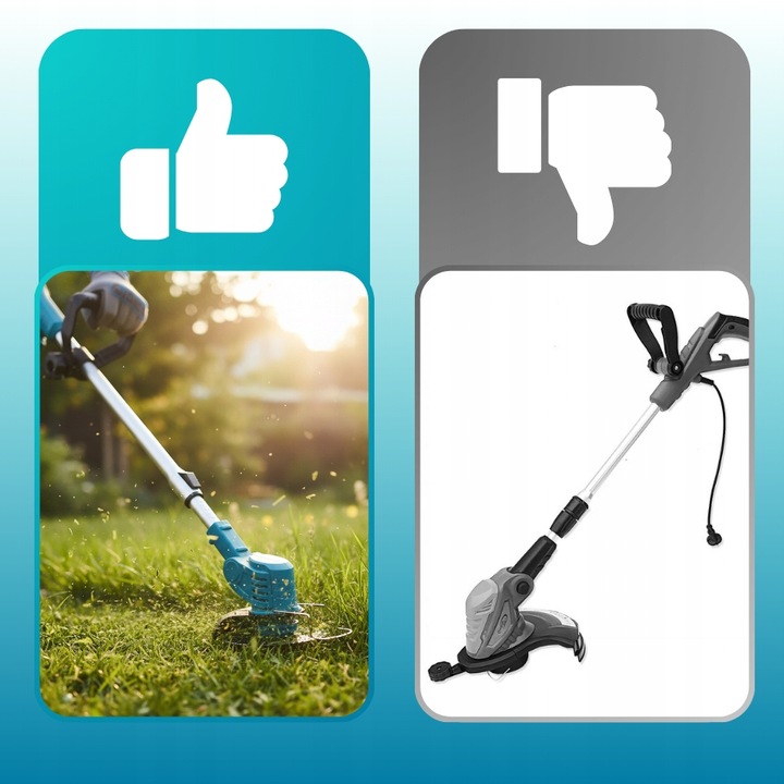 PODKASZARKA AKUMULATOROWA KOSA WYKASZARKA NA KOŁACH 2X AKU 21V DUŻY