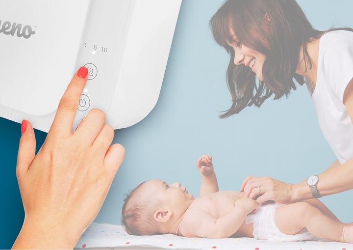 PODGRZEWACZ DO CHUSTECZEK NAWILŻANYCH NENO DLA NIEMOWLĄT PREZENT PRZENOŚNY