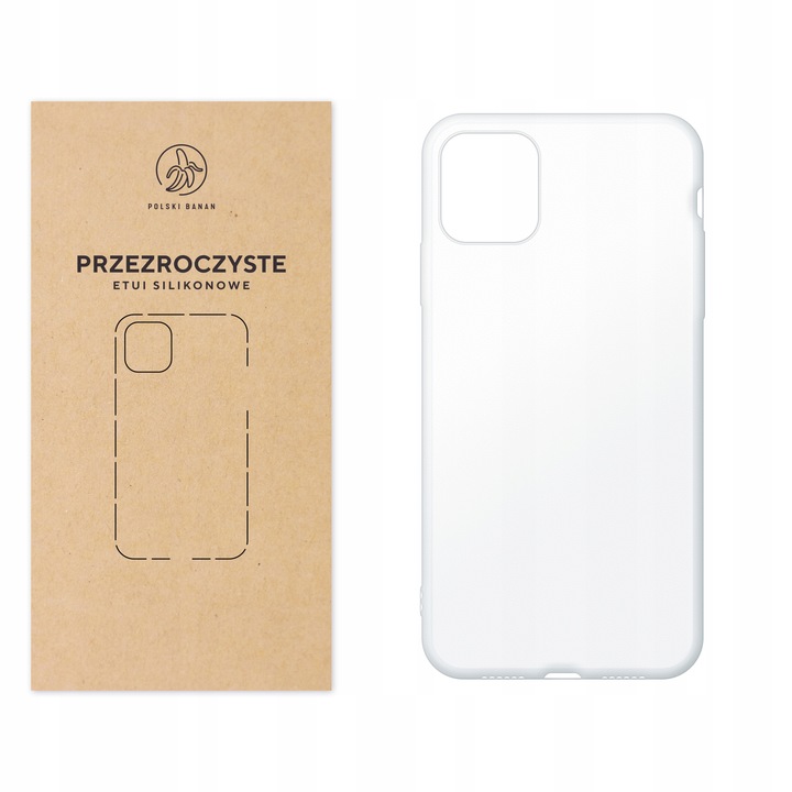 Etui silikonowe Przezroczyste do Apple iPhone 11