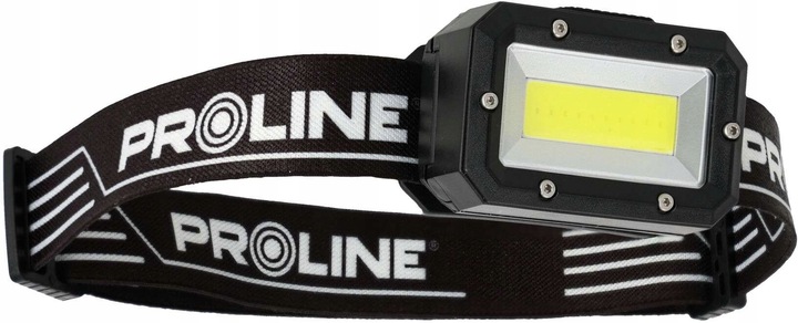 Latarka czołowa 3W dioda COB 3xAAA 200 lumen Proline 51040