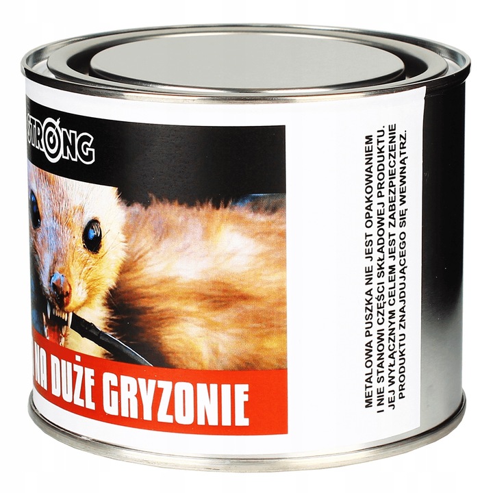 NAJMOCNIEJSZA TRUCIZNA NA DUŻE GRYZONIE STRONG