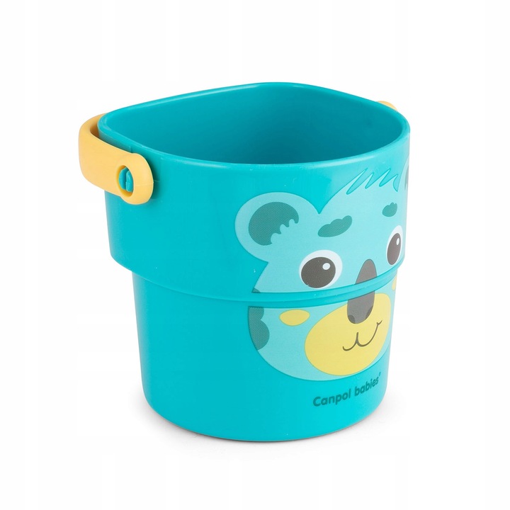 CANPOL kubeczki wiaderka PRZELEWAJKI DO WODY WANNY i KĄPIELI 3 szt 56/000