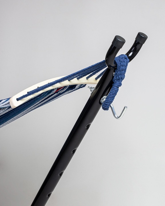 HAMAK ZE STELAŻEM OGRODOWY 2 OSOBOWY HUŚTAWKA XXL WZMOCNIONY PAŁĄK ZESTAW