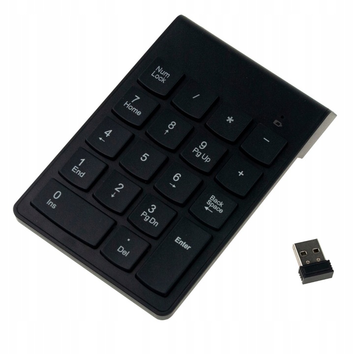 BEZPRZEWODOWA KLAWIATURA NUMERYCZNA USB DO LAPTOPA LAPTOPÓW PC