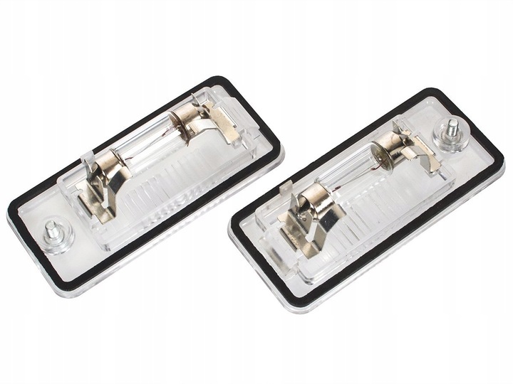 X2 Lampka Tablicy Rejestracji do AUDI A3 8P A4 B6 B7 A6 C6 Q7