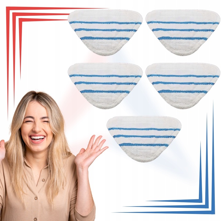 Nakładka do mopa parowego Ariete Silvercrest Cadry H2O z mikrofibry -