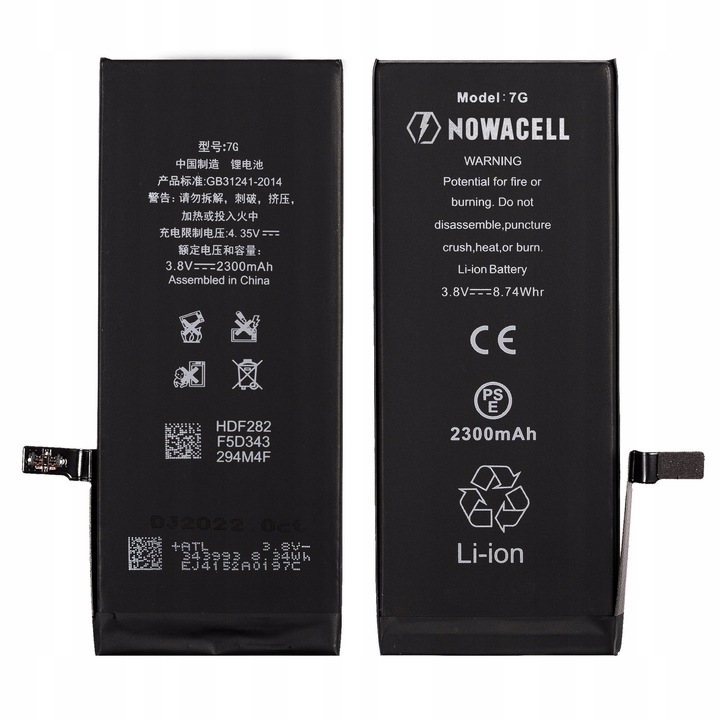 Bateria NOWACELL do telefonu iPhone 7 2300mAh